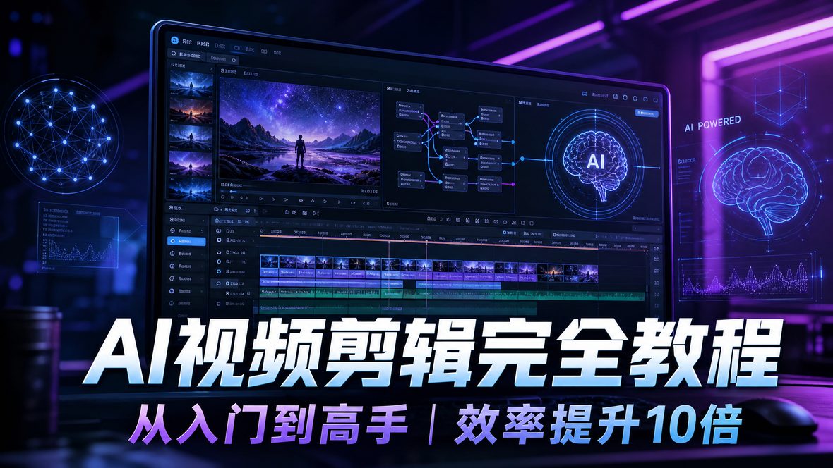 抖音揭秘 AI视频剪辑教程